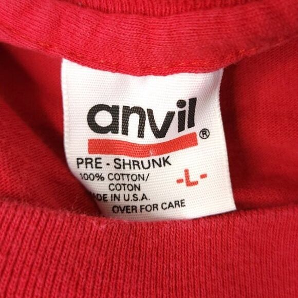 Taz Looney Tunes Christmas T Shirt Vintage 90s Santa Claus Made In USA Mens - Picture 9 of 10